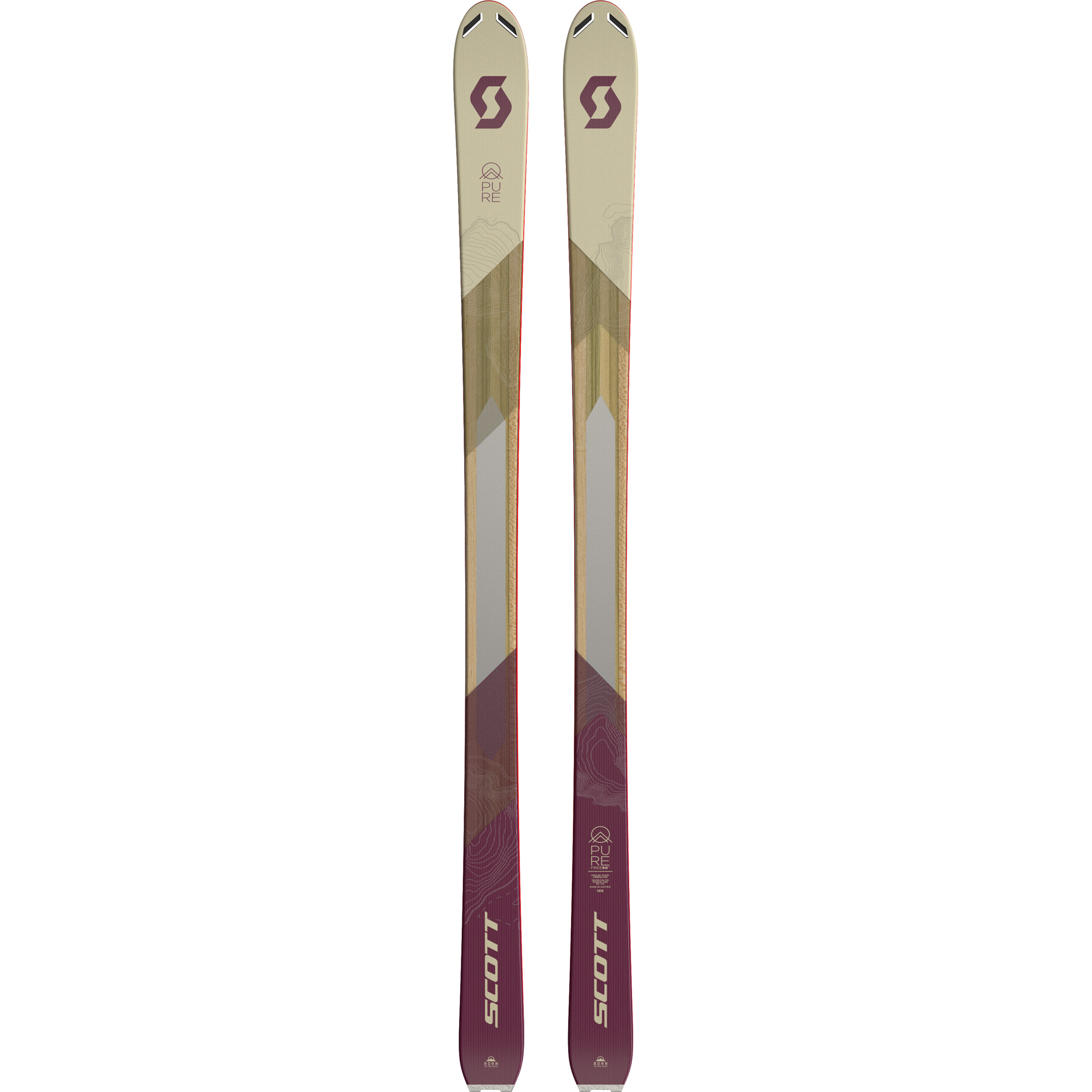 Scott Damen Pure Free 90TI B-Grade Freerideski 24/25