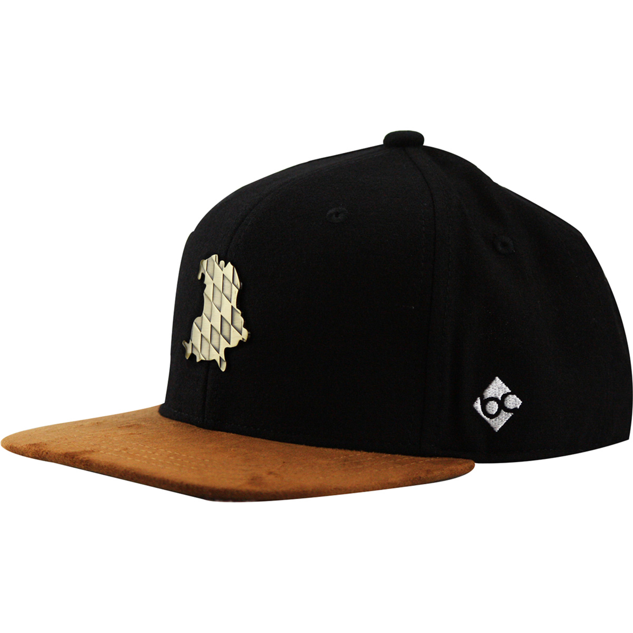 Bavarian Caps Freistaat Cap Basecaps schwarz Größe ONE SIZE Lifestyle Hautfreundlich