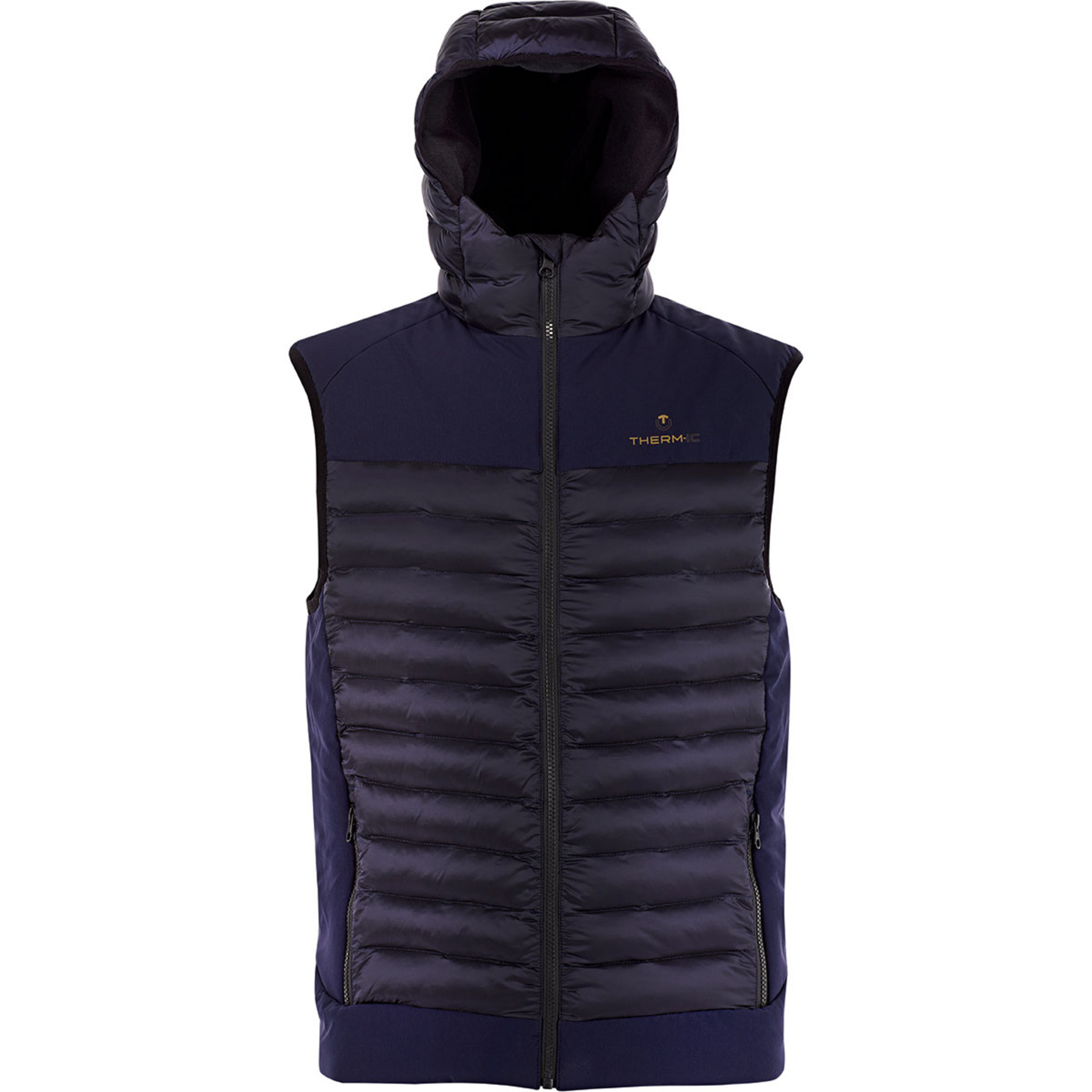 Therm-ic SET PowerVest Urban Weste + Powerbank 10 000 mAh Herren Kunstfaserwesten blau Größe M Lifestyle Widerstandsfähig