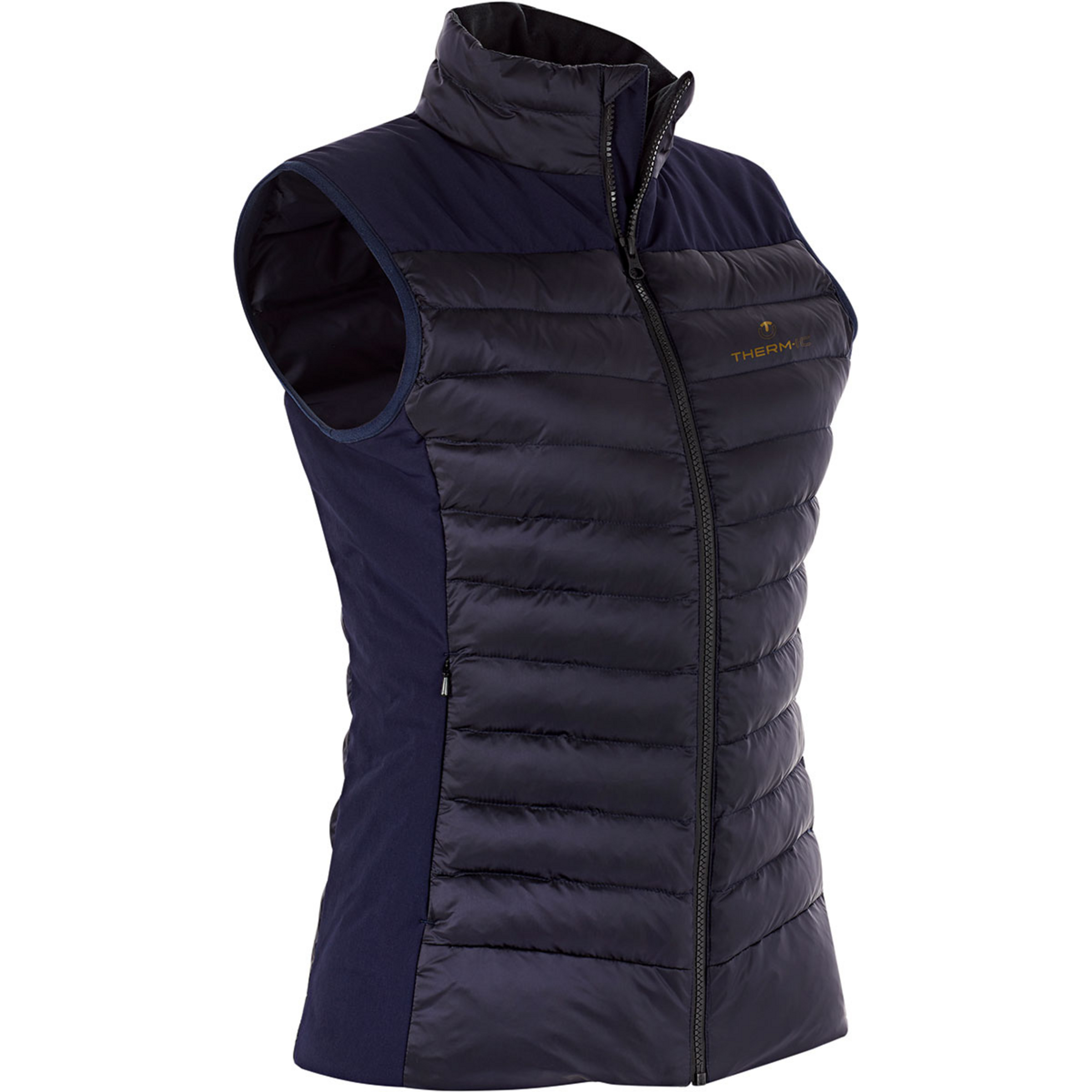Therm-ic SET PowerVest Urban Weste + Powerbank 10 000 mAh Damen Kunstfaserwesten blau Größe L Lifestyle Widerstandsfähig