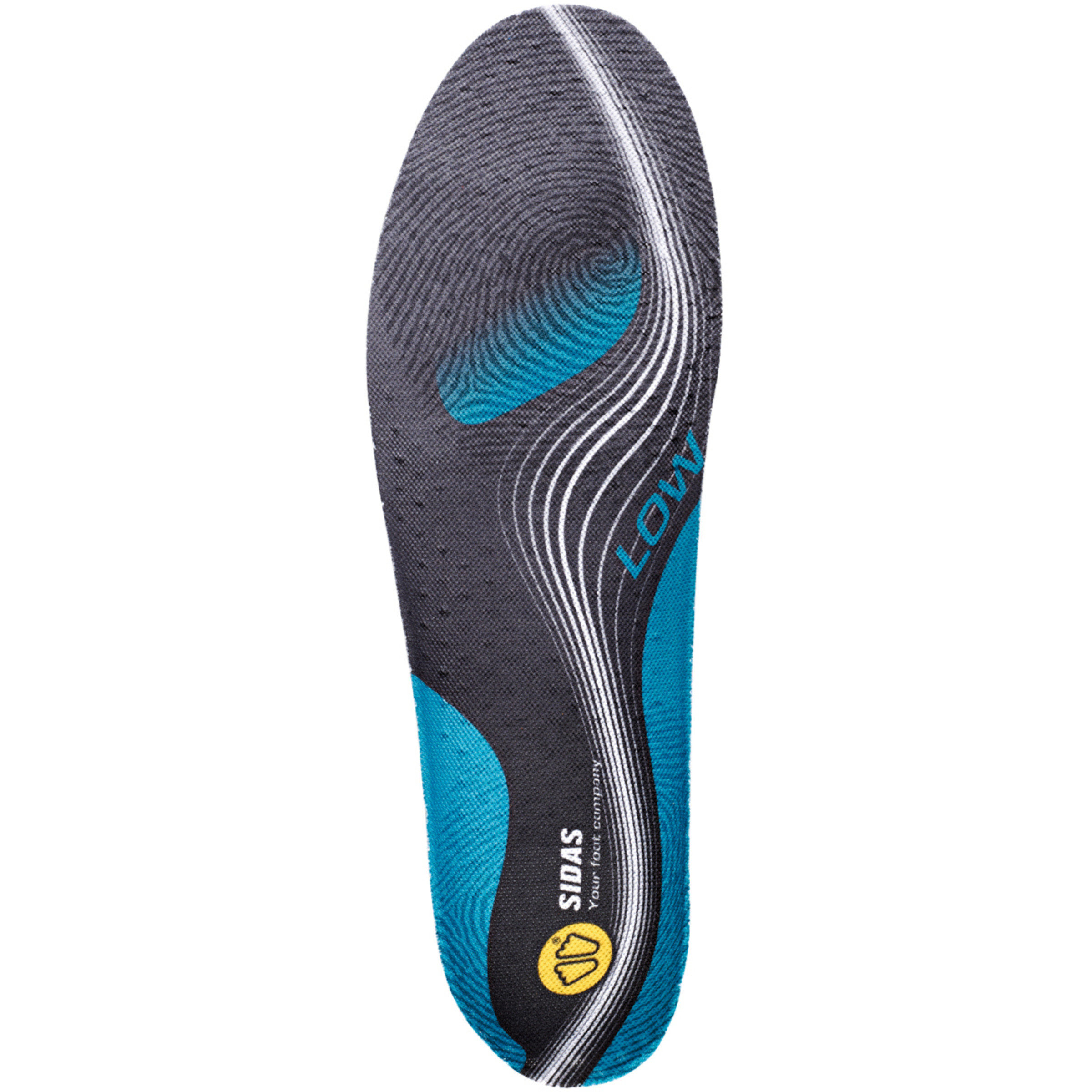 Sidas 3Feet Activ Low Einlegesohle Schuhzubehör schwarz Größe 37