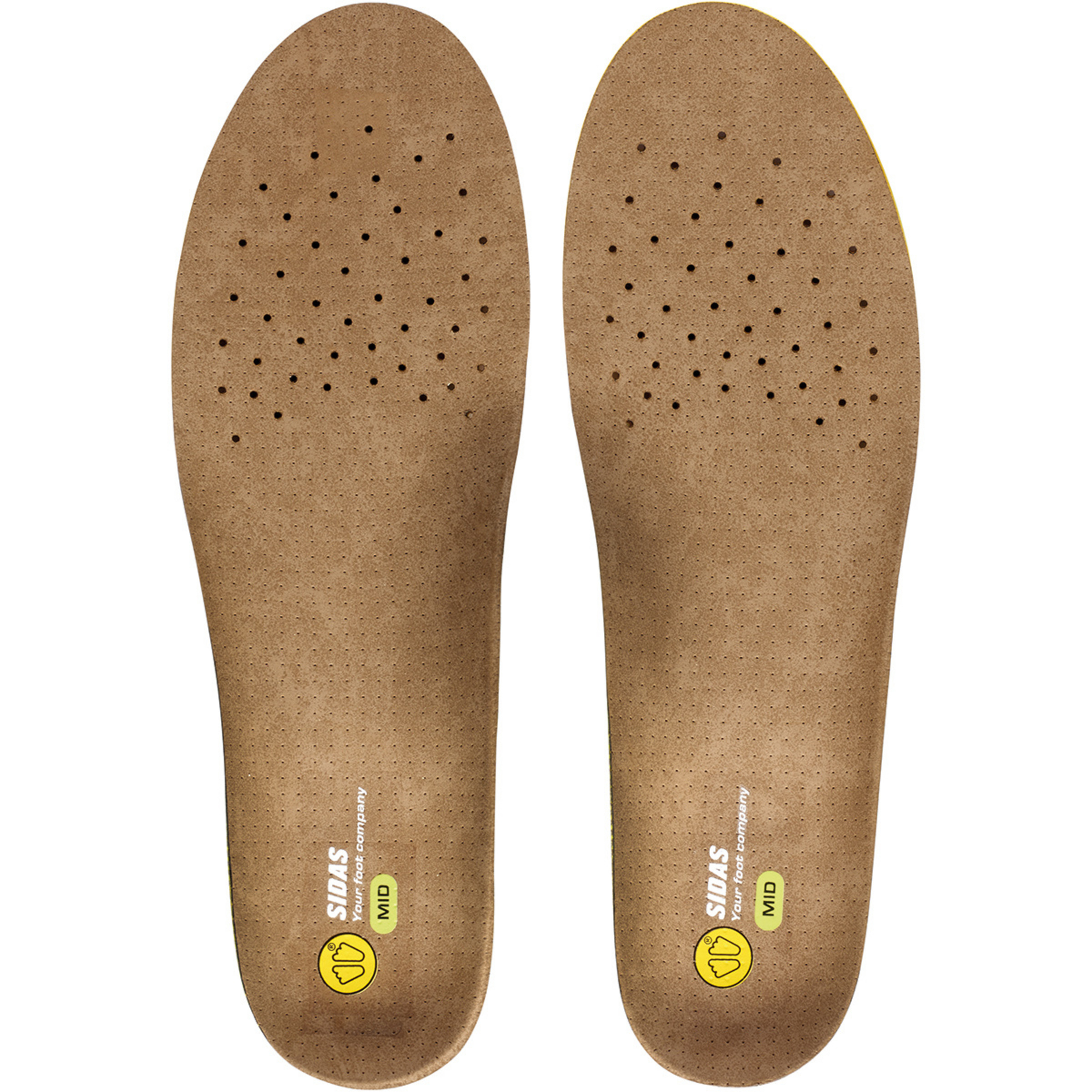 Sidas 3 Feet Outdoor Mid Einlegesohle  Schuhzubehör Wandern   Größe 37  schwa