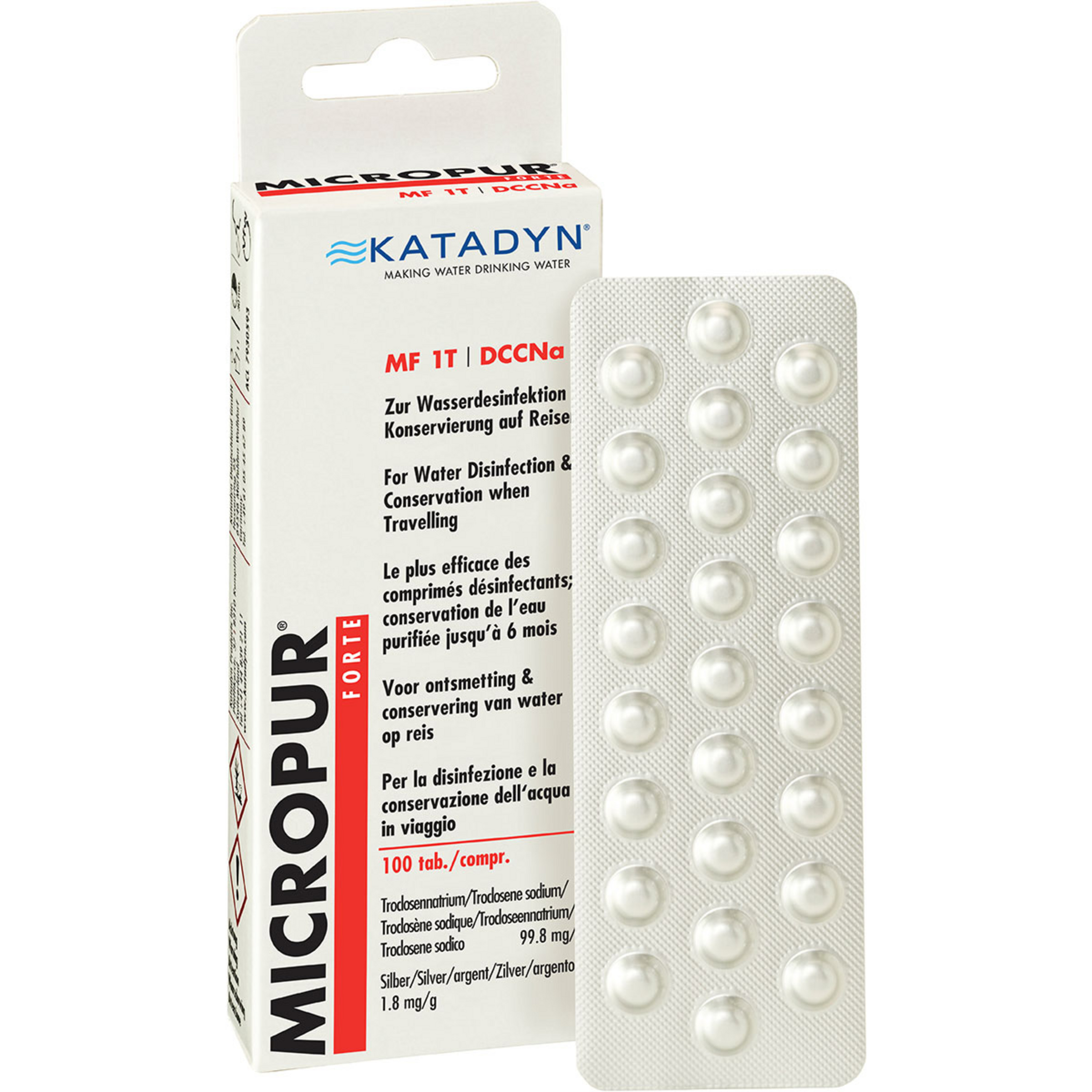 Katadyn Micropur Forte MF 1T Wasseraufbereitung Größe ONE SIZE