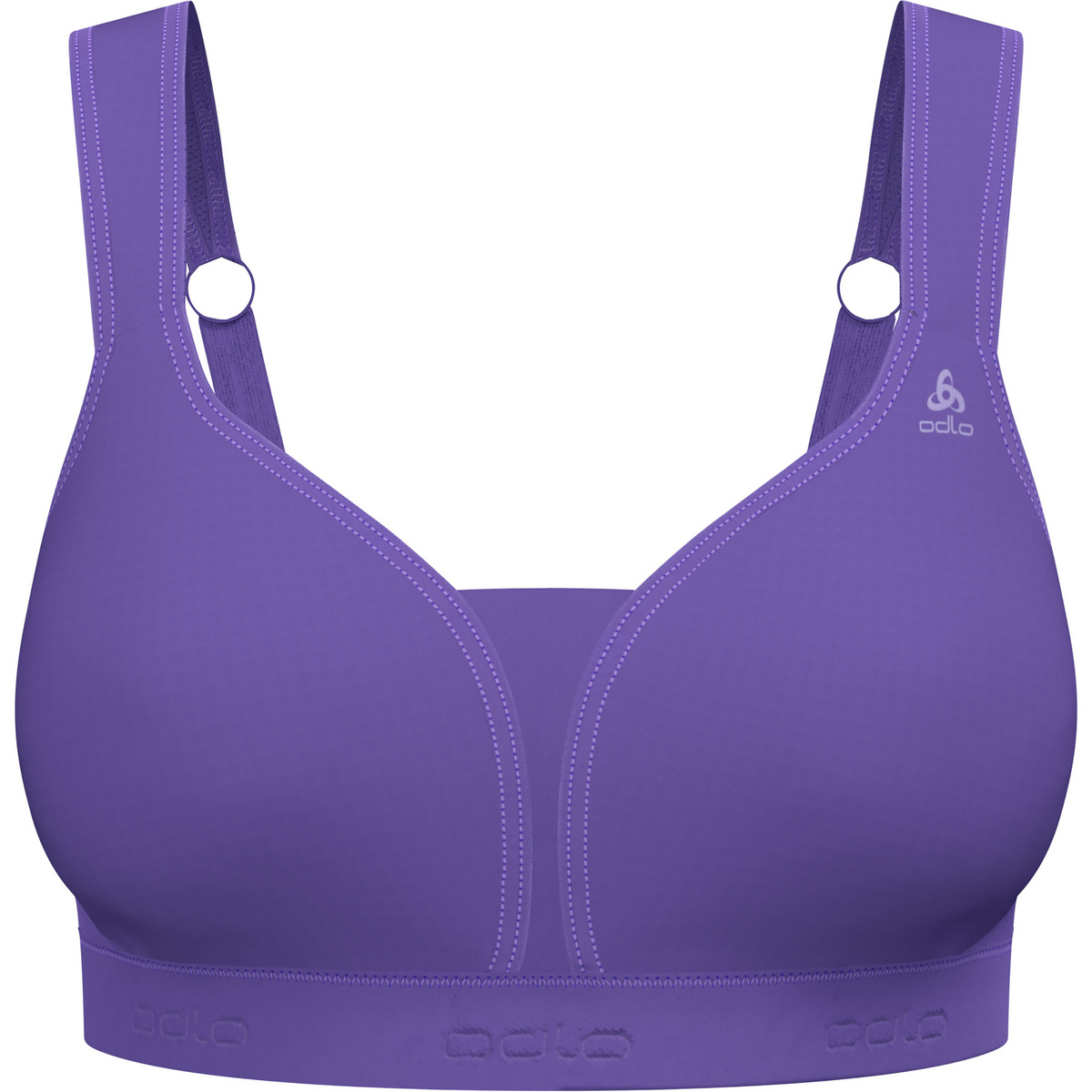 Odlo Donna Reggiseno Padded High Sports (Taglia 75E, Viola)