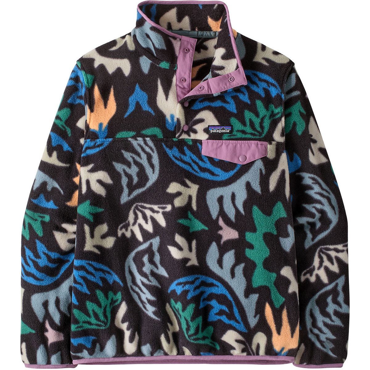 Patagonia Damen Synchilla Snap-T Pullover (Größe S, blau)