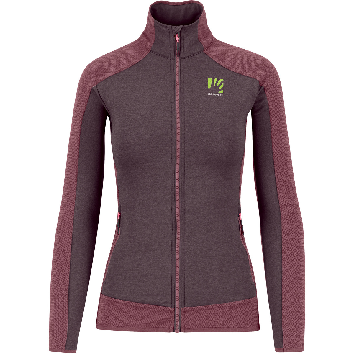 Karpos Femme Veste Odle Fleece (taille XS, Rouge)