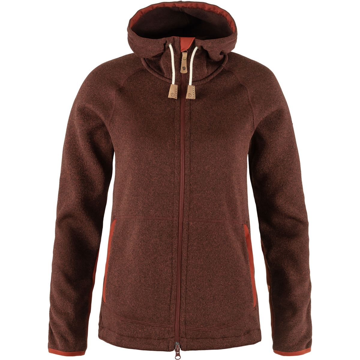 Image of Fjällräven Donna Felpa in pile con cappuccio Övik