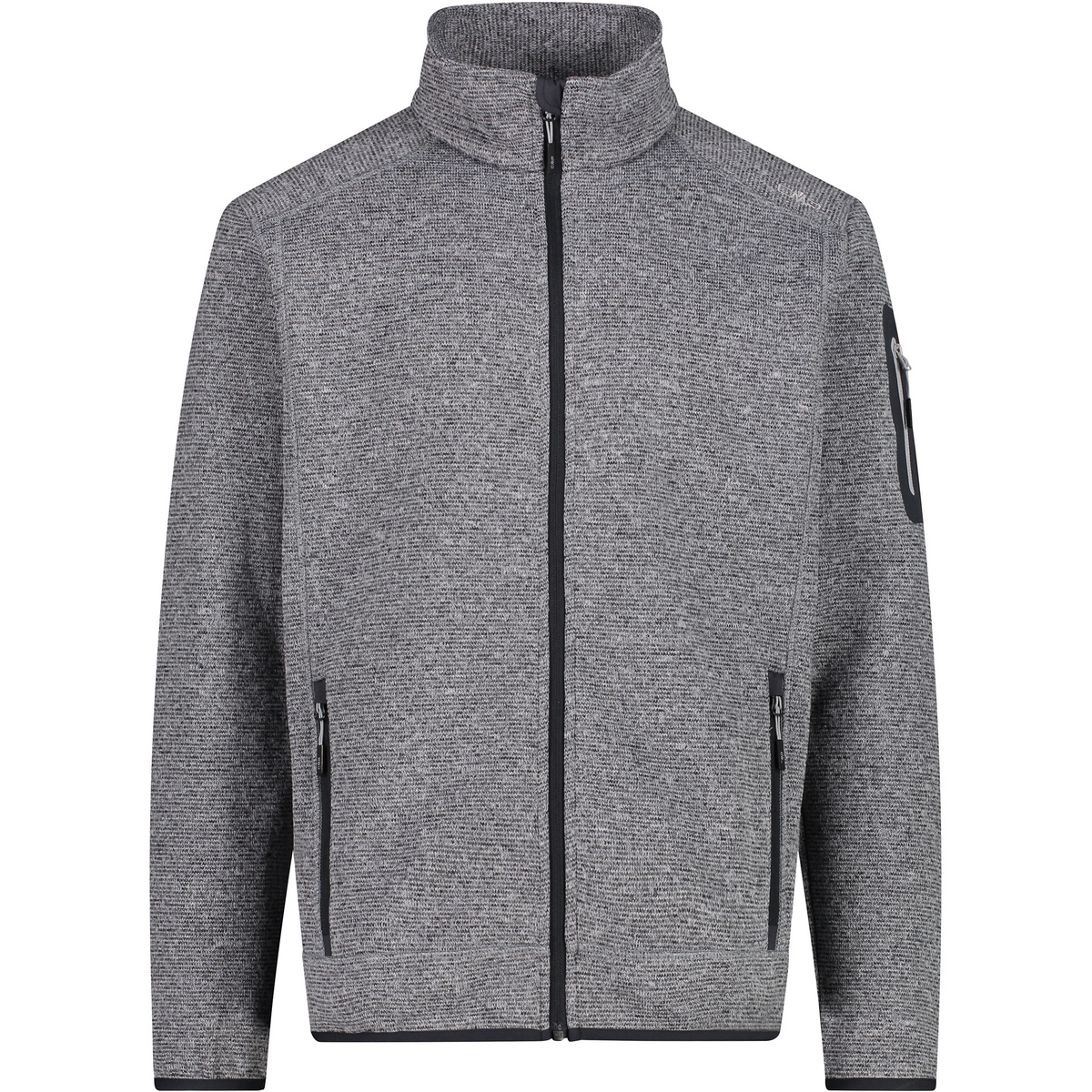 CMP Homme Veste Strick Fleece (taille XL, Bleu)