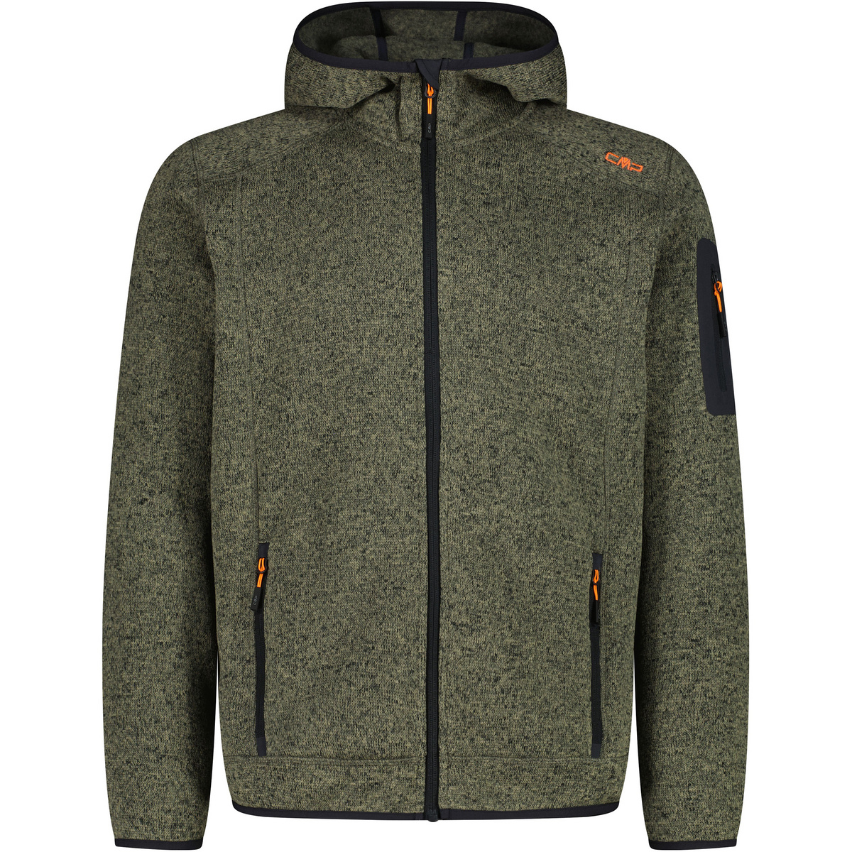 Image of CMP Uomo Giacca in pile a maglia con cappuccio