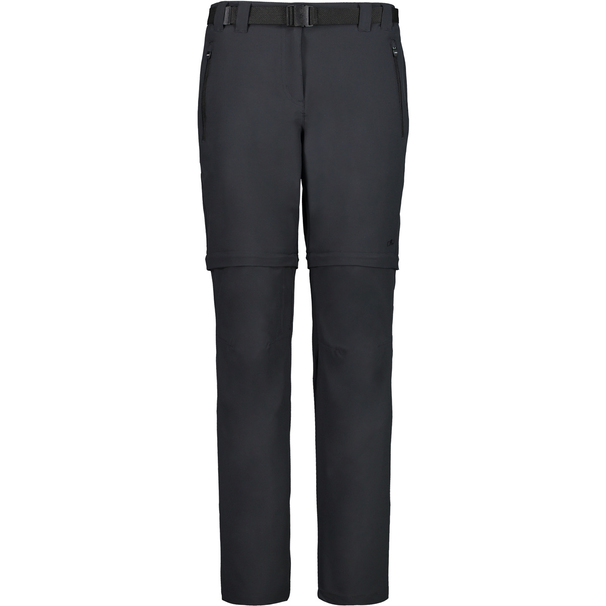 CMP Damen Stretch Zip Off Hose (Größe XS, grau)