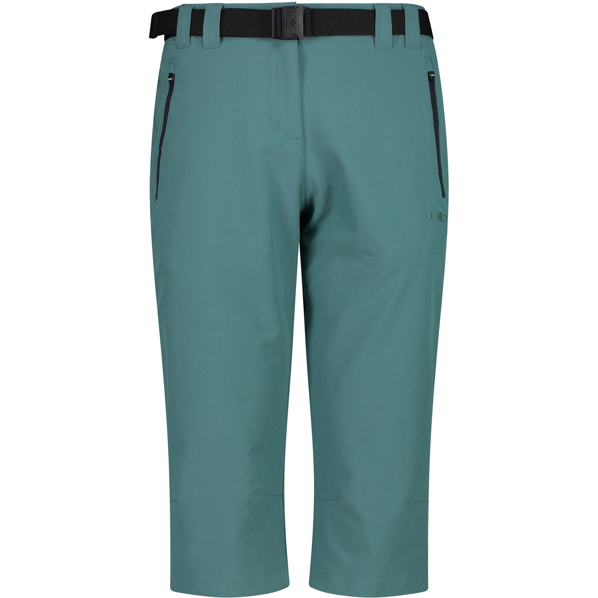 CMP Donna Pantaloni Trekking 3/4 (Taglia L, Turchese)