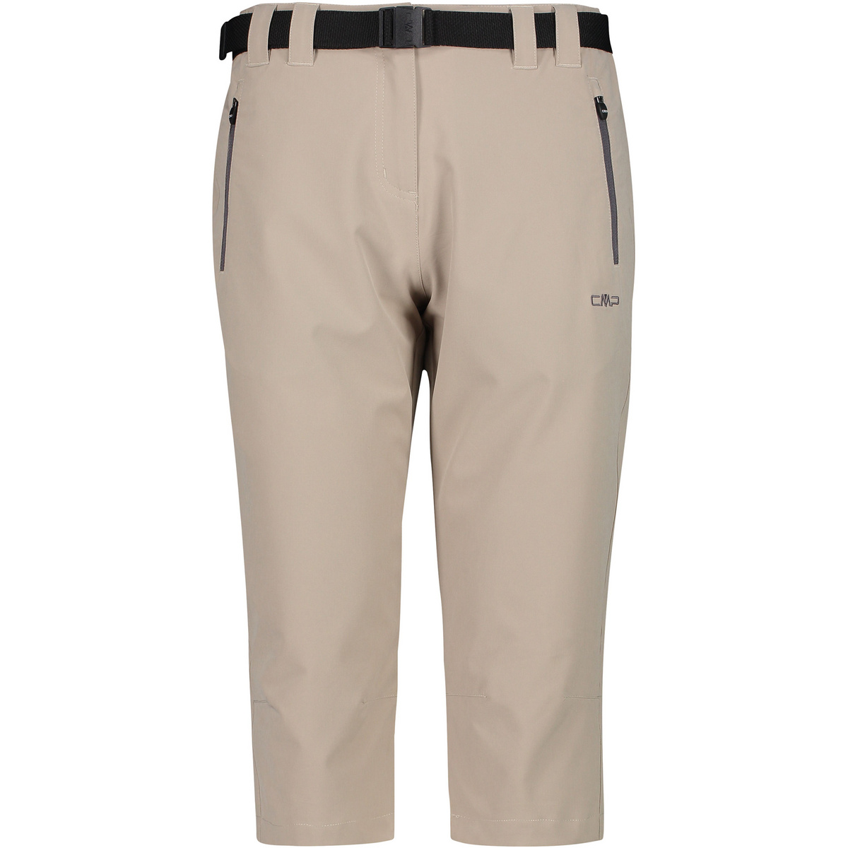 CMP Femme Short Trekking 3/4 (taille XS, Beige)
