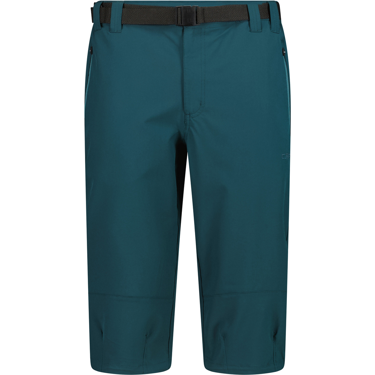 CMP Homme Short Trekking 3/4 (taille L, Turquoise)
