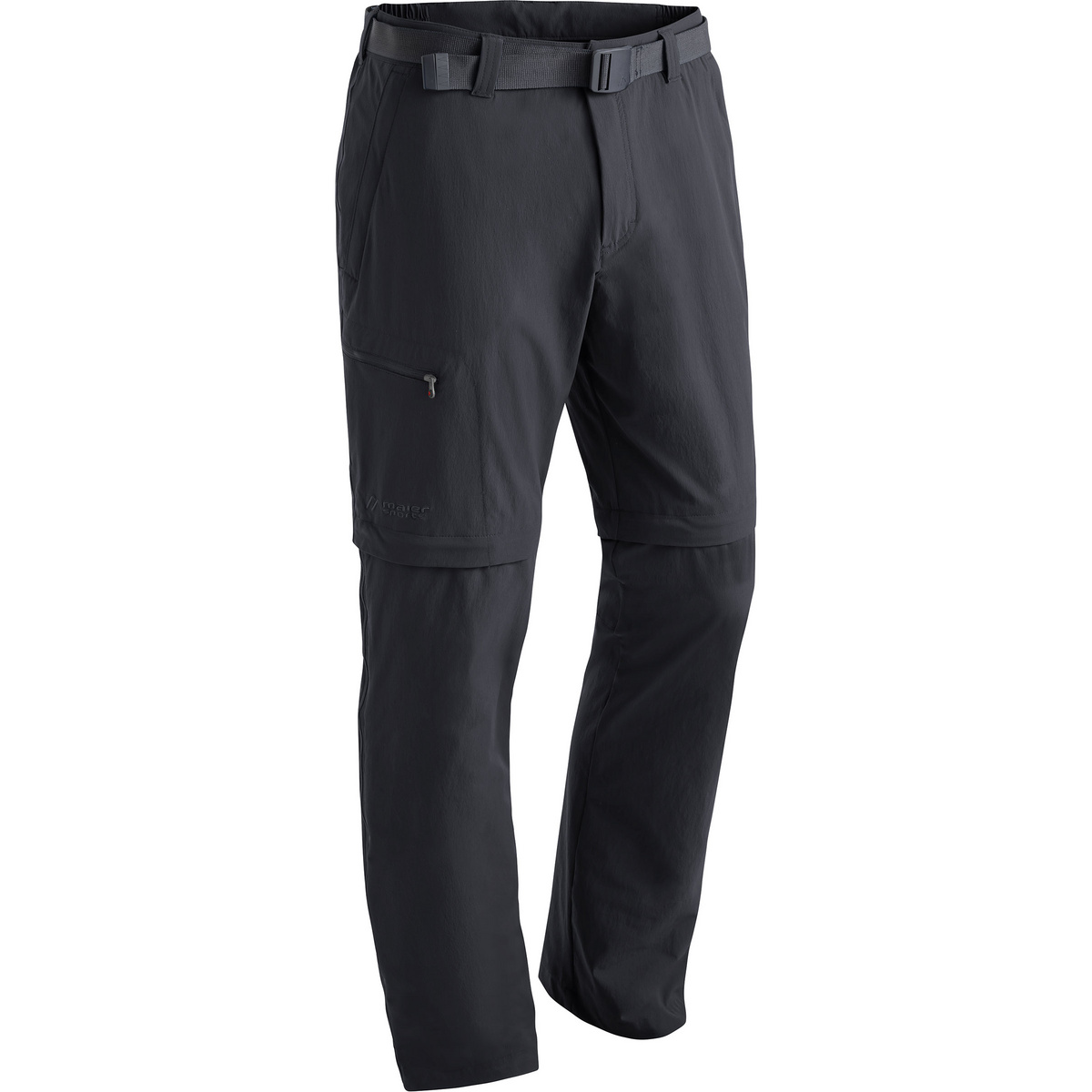Maier Sports Herren Tajo T-Zip Off Hose (Größe 3XL, schwarz)