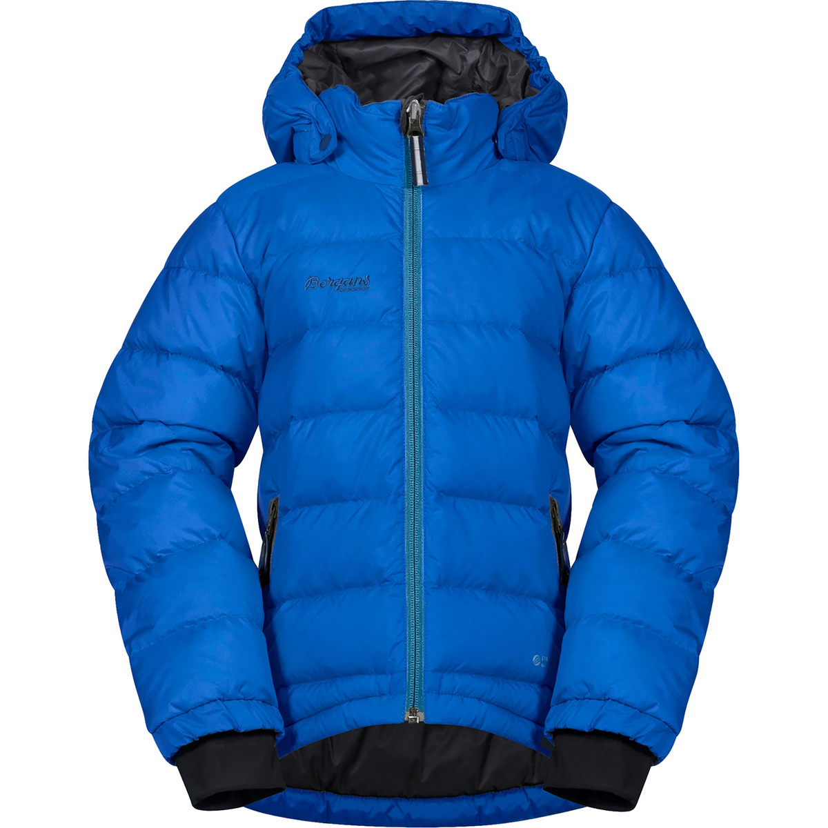 Bergans Kinder Down Jacke (Größe 110, blau)