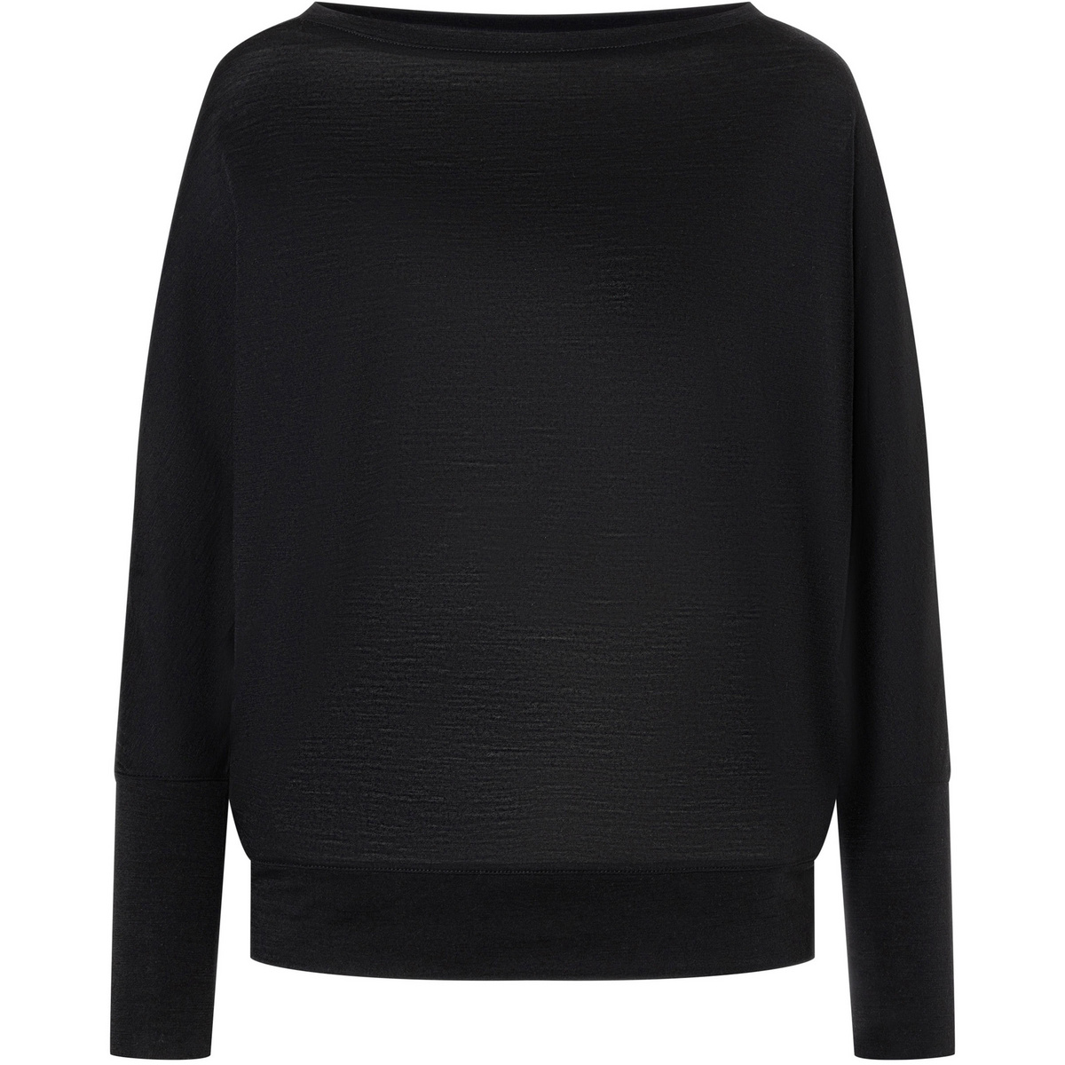 Super.Natural Donna Maglia a manica lunga Kula (Taglia XS, Nero)