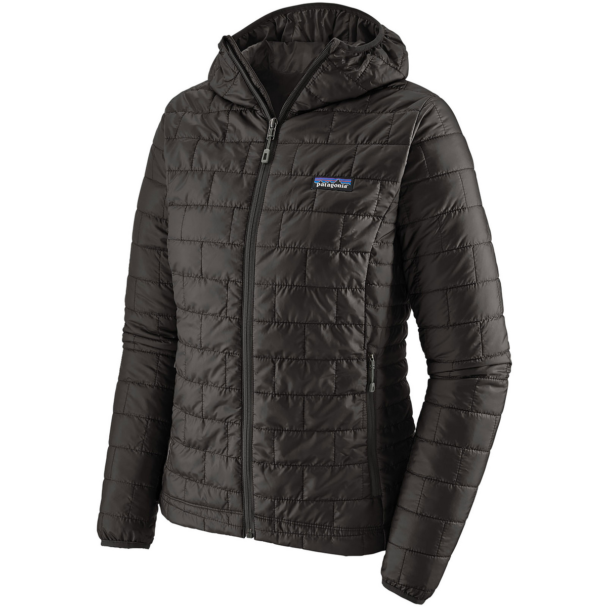 Patagonia Damen Nano Puff Hoodie Jacke (Größe XS, schwarz)
