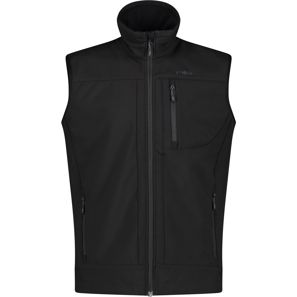 CMP Uomo Gilet softshell (Taglia 3XL, Nero)