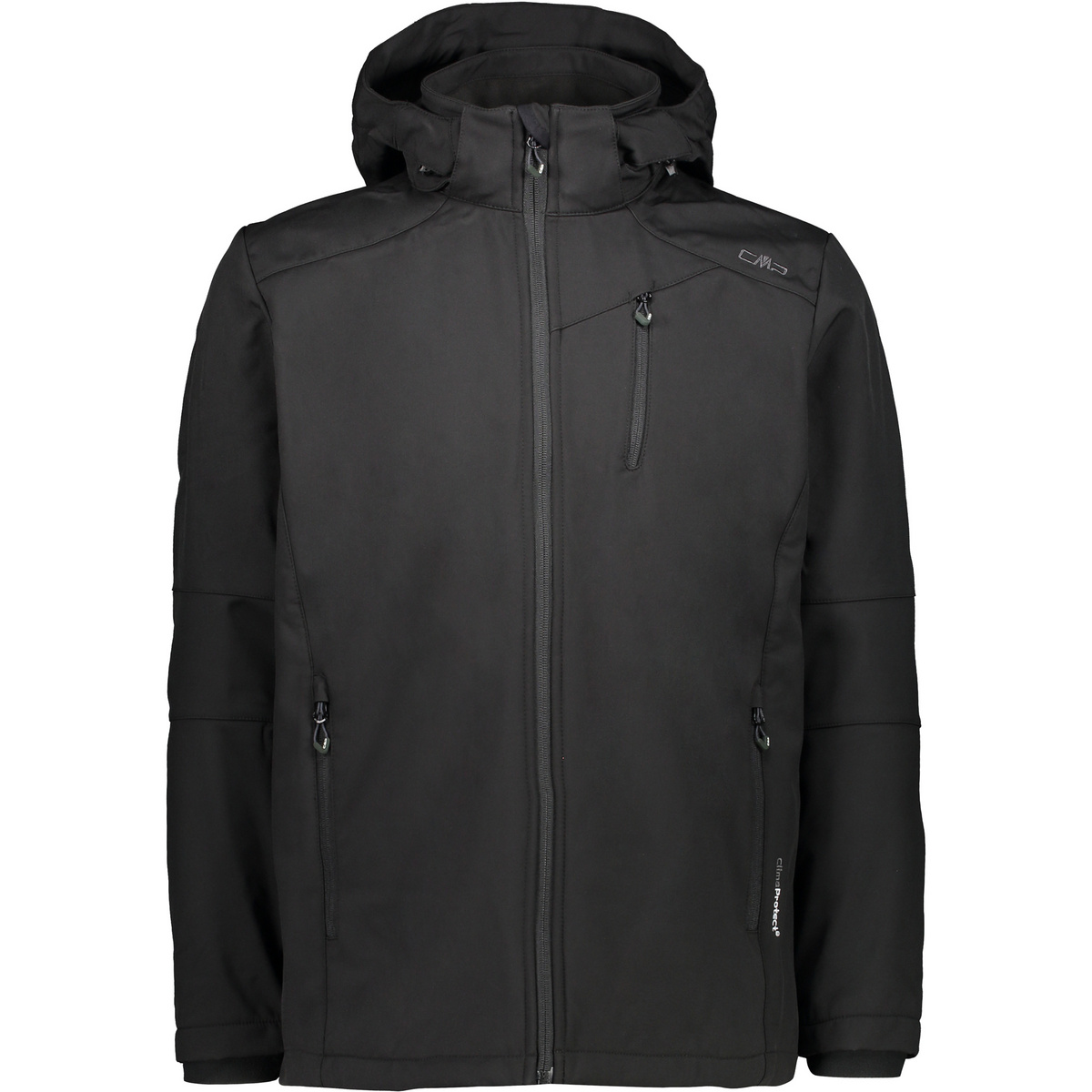 CMP Homme Veste Softshell Comfort (taille 4XL, Noir)