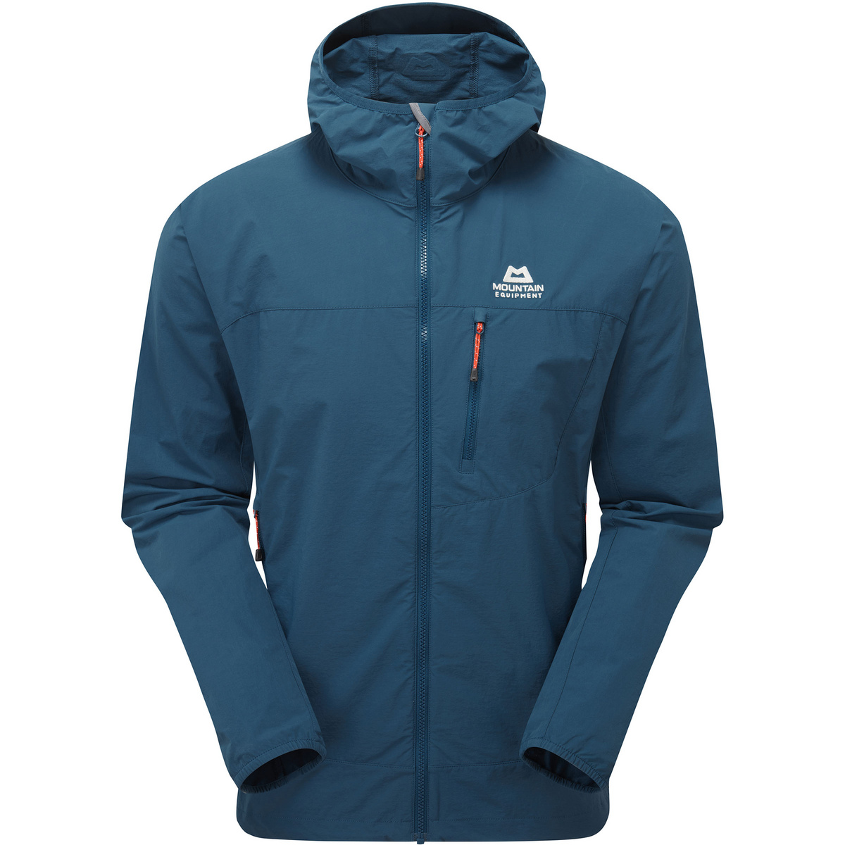 Mountain Equipment Herren Echo Hooded Jacke (Größe S, blau)