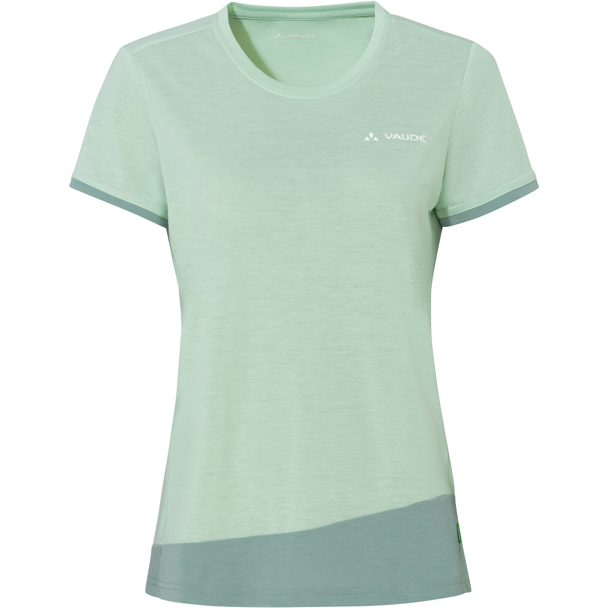 Vaude Donna Maglietta Sveit (Taglia S, Verde)