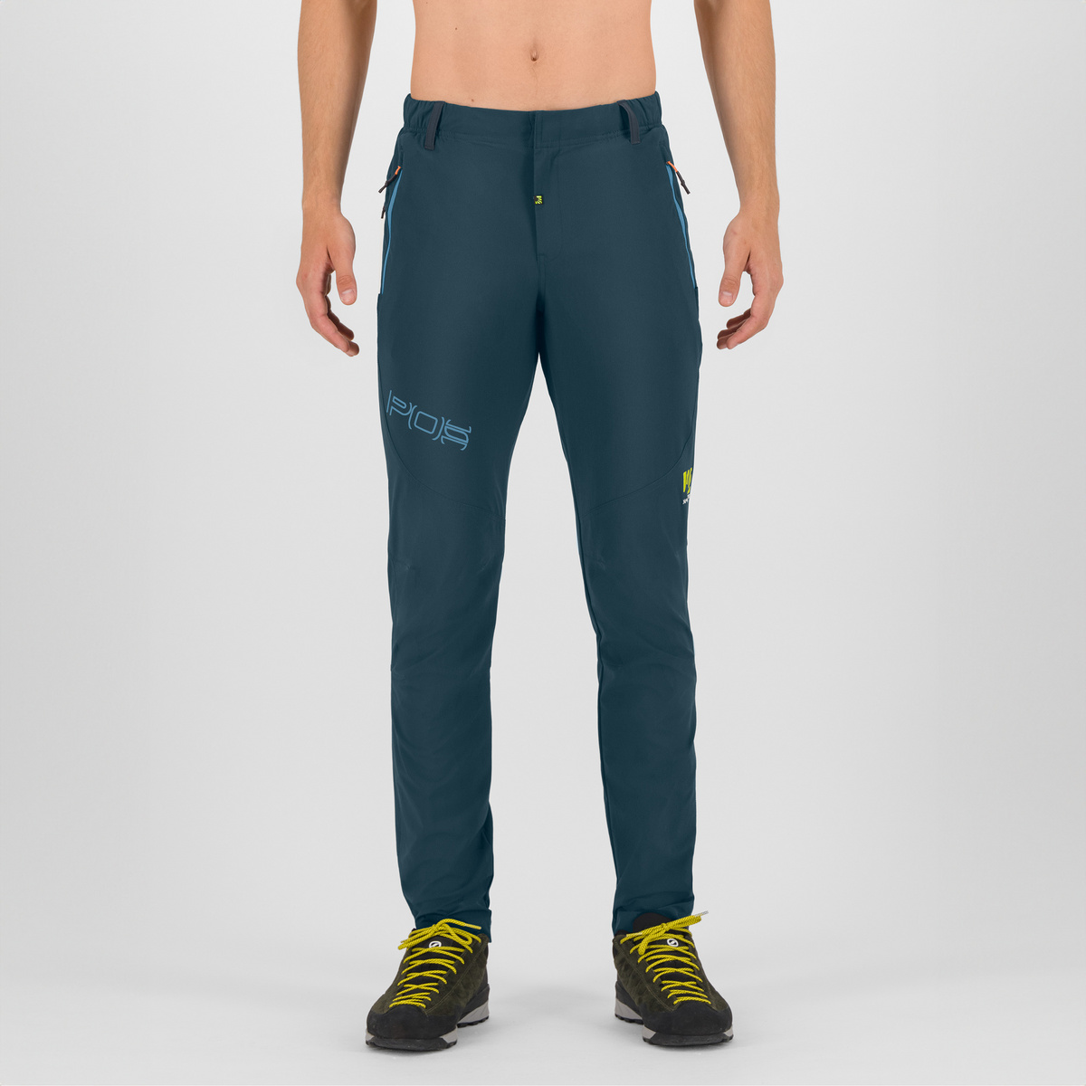 Karpos Uomo Pantaloni Fantasia Evo (Taglia M, Blu)