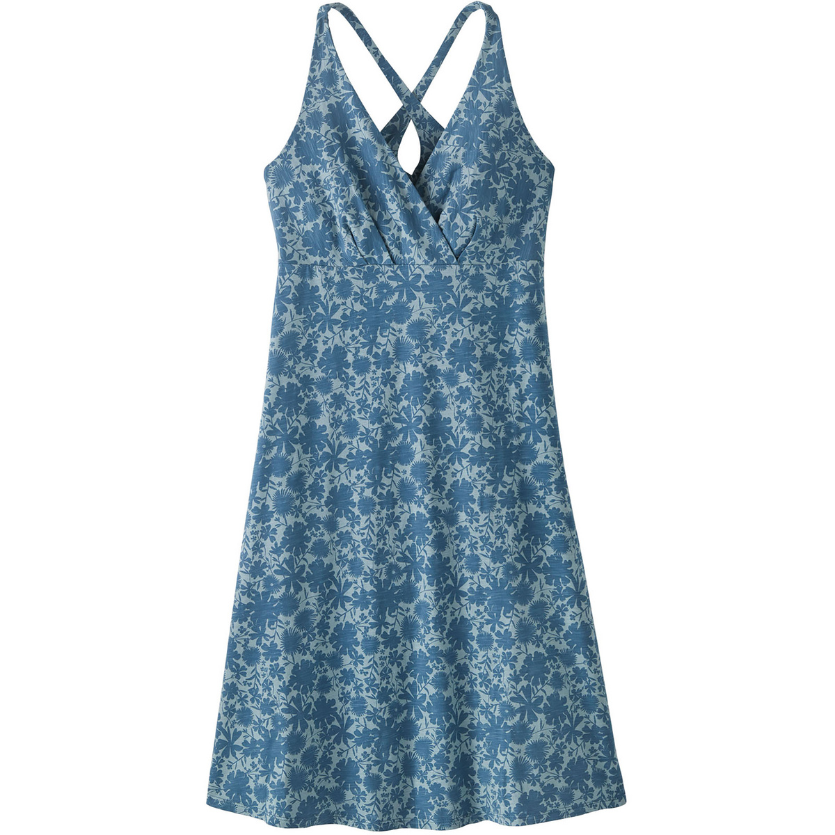 Patagonia Donna Vestito Amber Dawn (Taglia L, Blu)