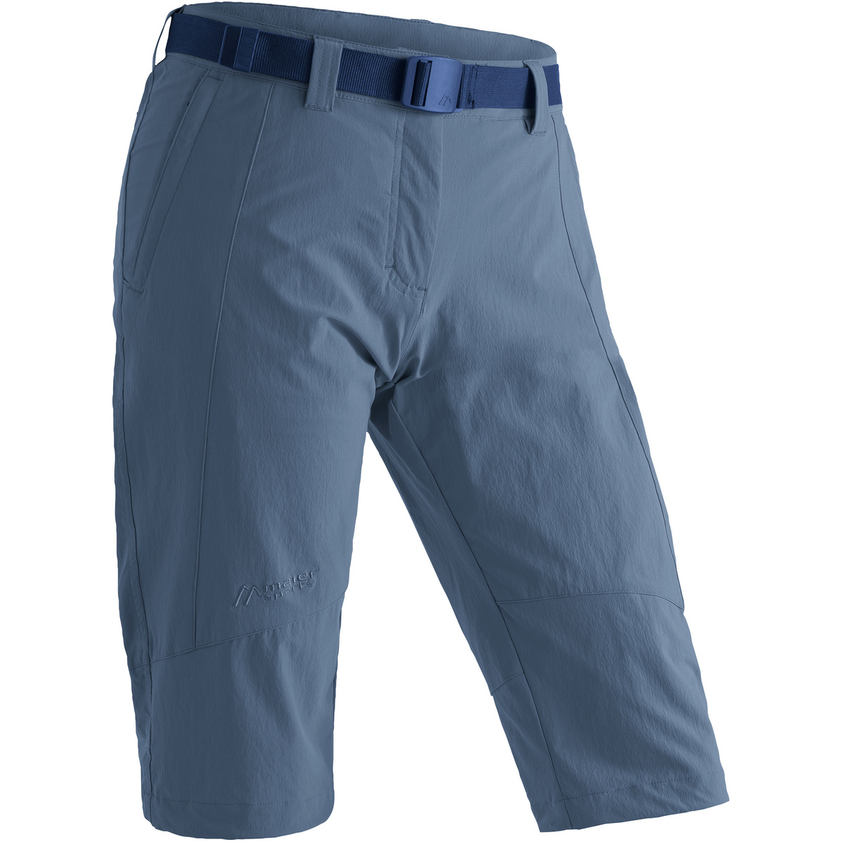 Maier Sports Damen Kluane Capri Hose (Größe S, blau)