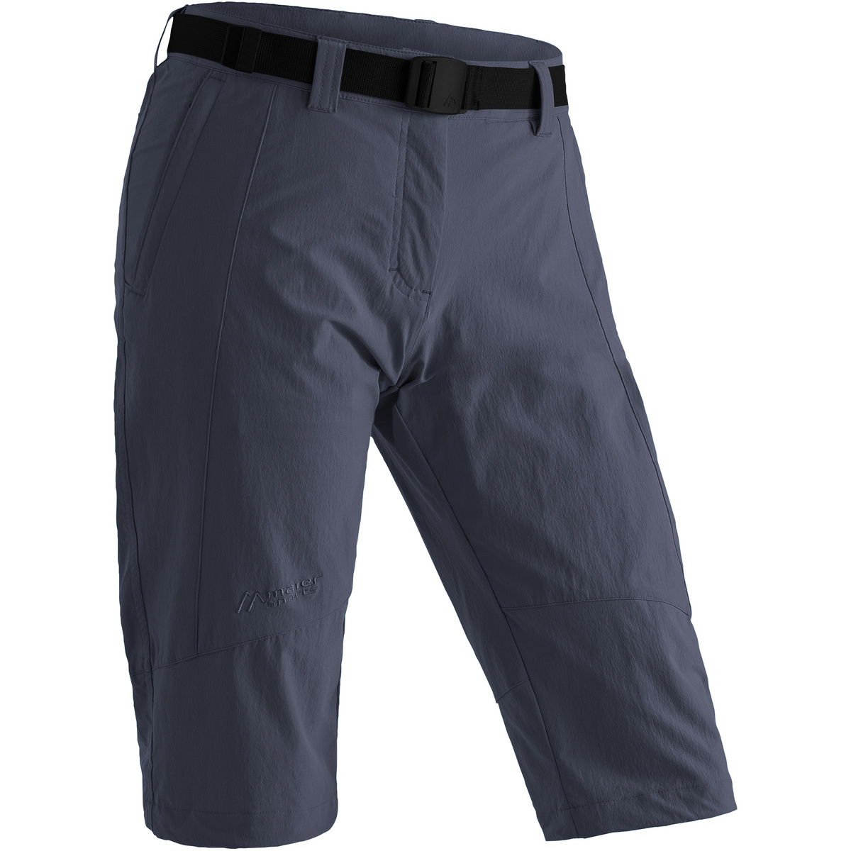 Maier Sports Donna Pantaloni Kluane Capri (Taglia M, Grigio)