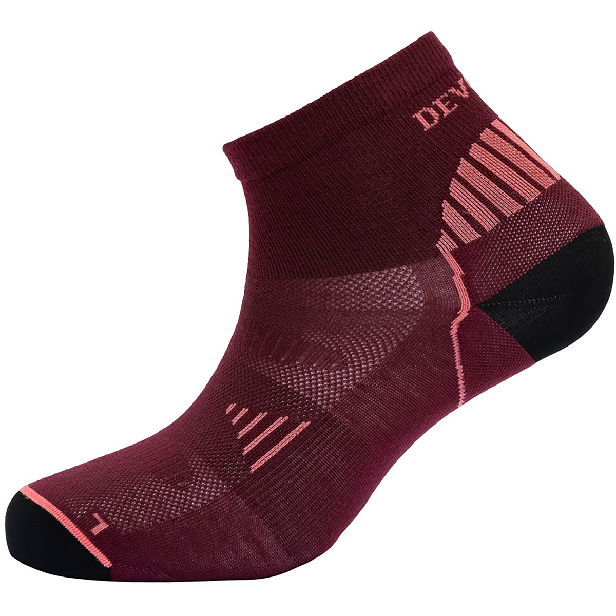 Devold Femme Chaussettes Energy Ankel (taille 38 , Rouge)
