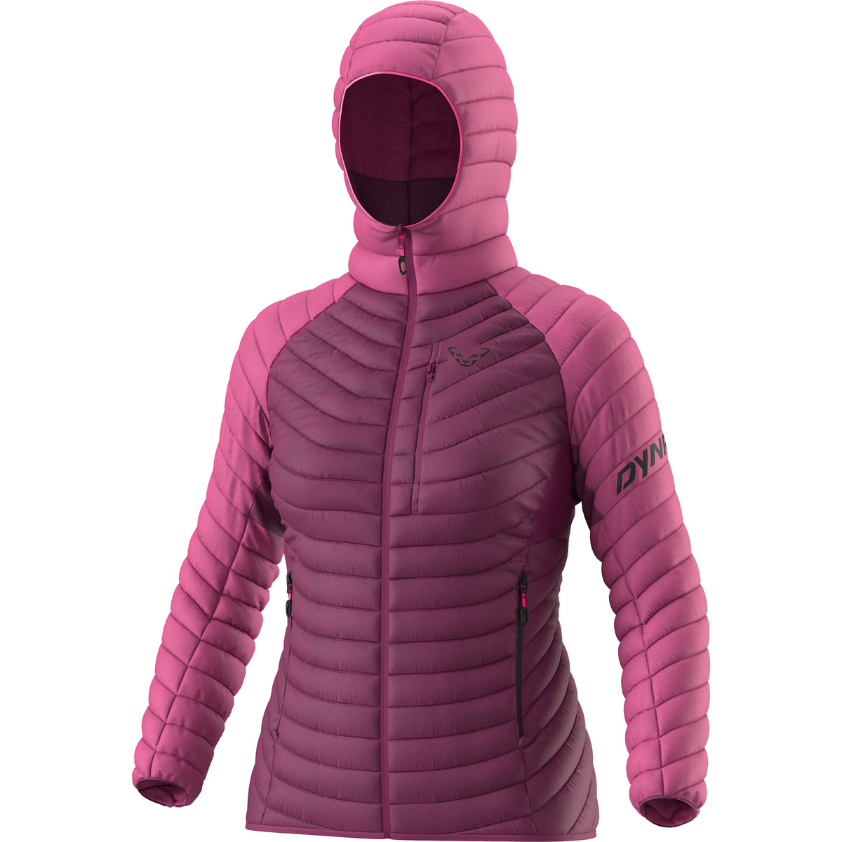 Dynafit Damen Radical Down Hoodie Jacke (Größe S, pink)
