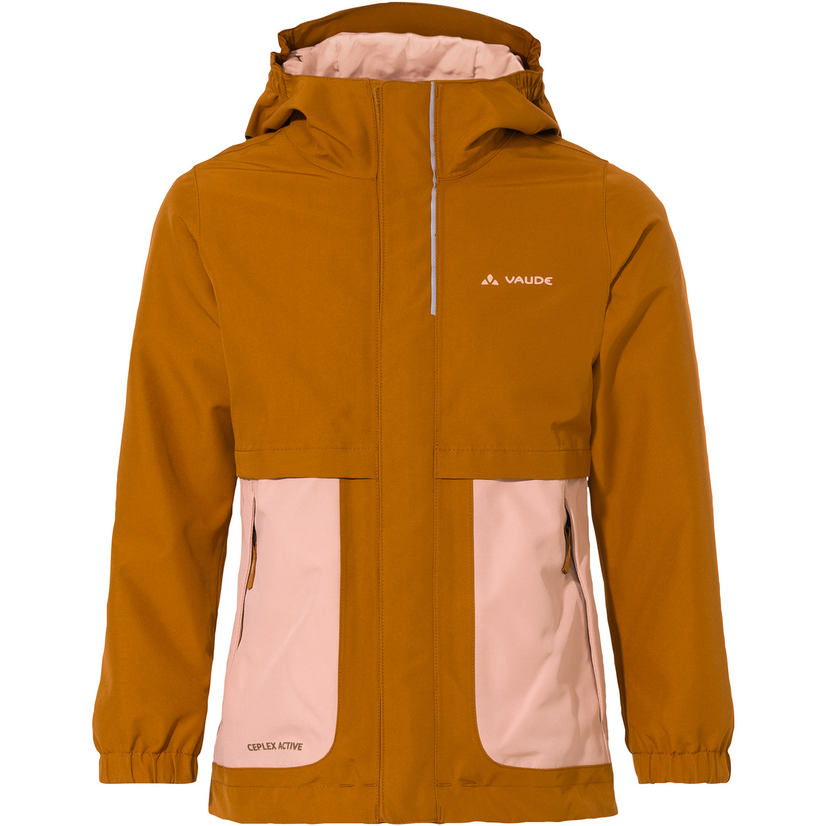 Vaude Kinder Campfire 3in1 Jacke (Größe 98, braun)