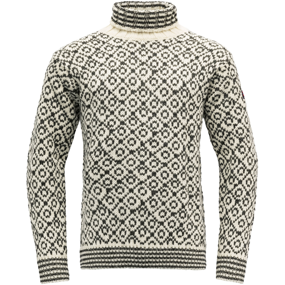 Devold Maglione Svalbard High Neck (Taglia XS, Grigio)