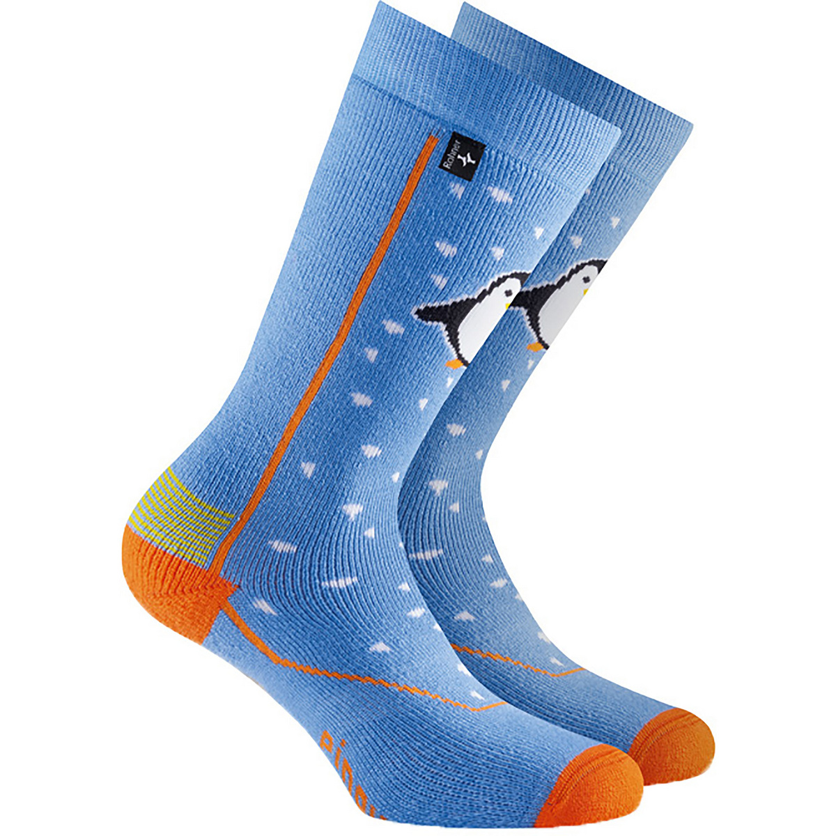 Rohner Kinder Pinguin Socken (Größe 31 , blau)