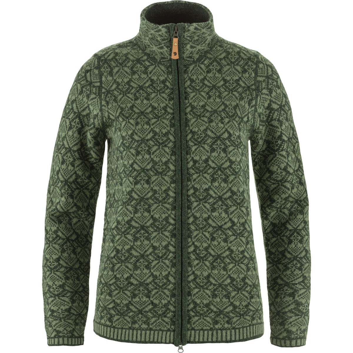 Fjällräven Damen Snow Cardigan Jacke (Größe M, oliv)