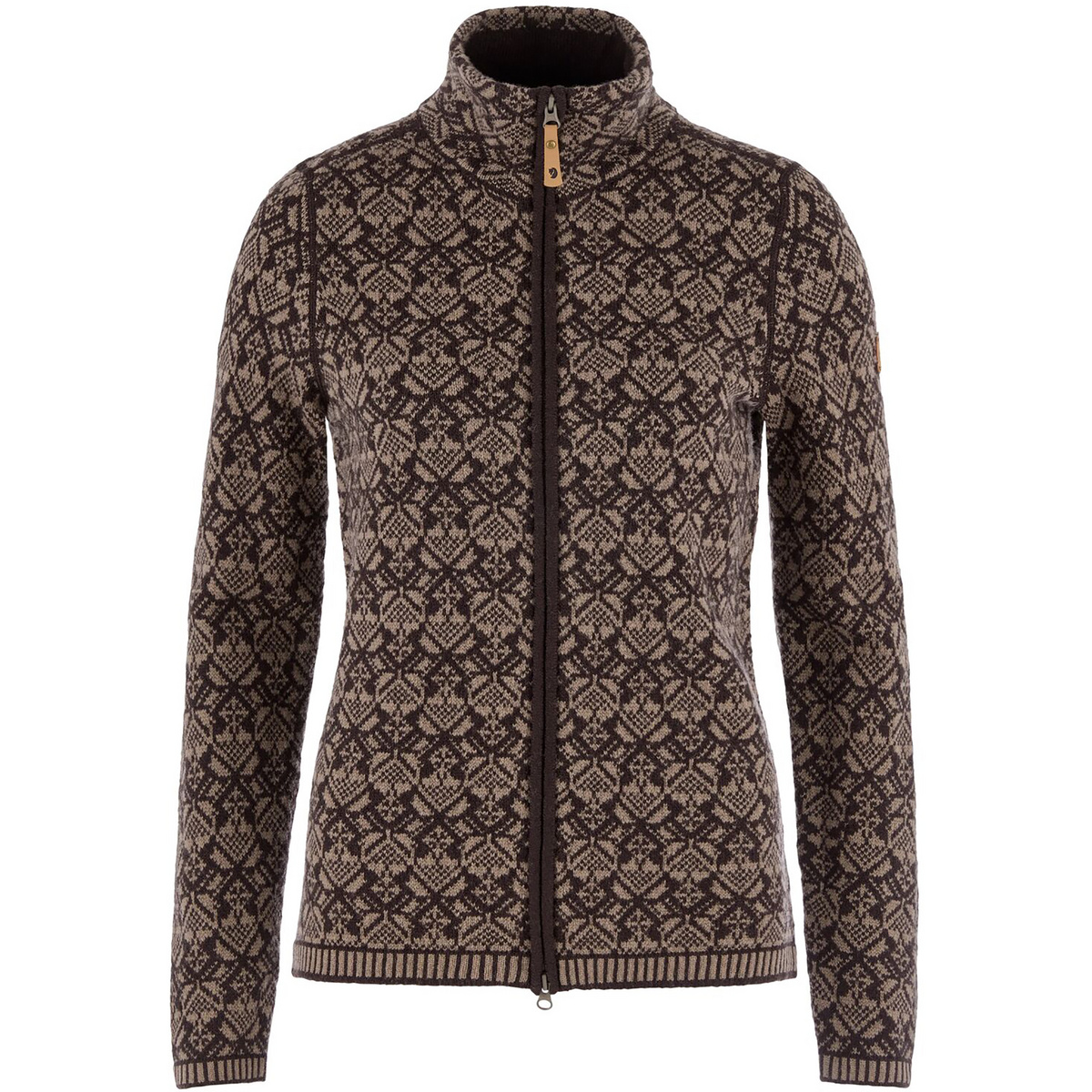 Fjällräven Damen Snow Cardigan Jacke (Größe M, braun)