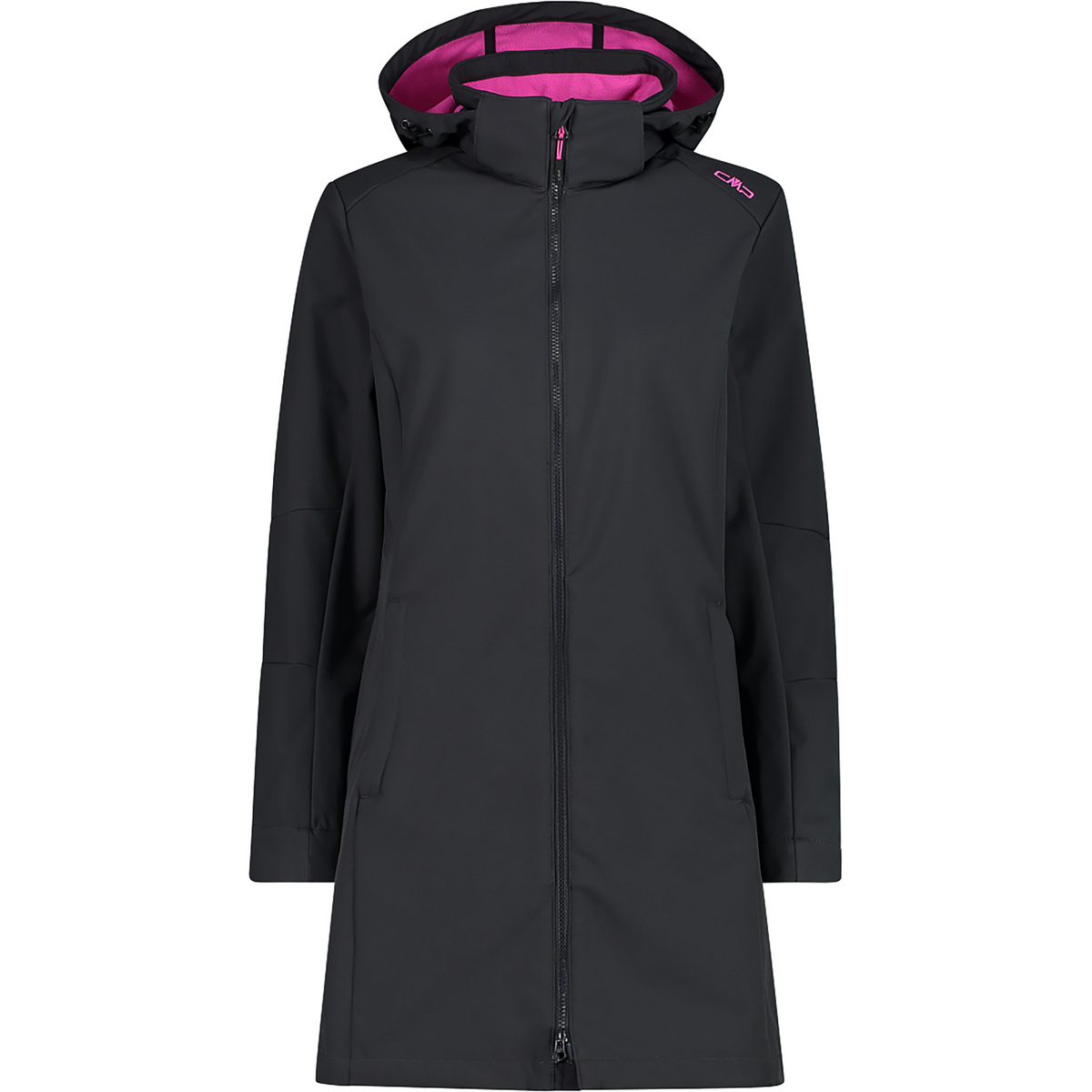 CMP Donna Parka softshell (Taglia M, Grigio)
