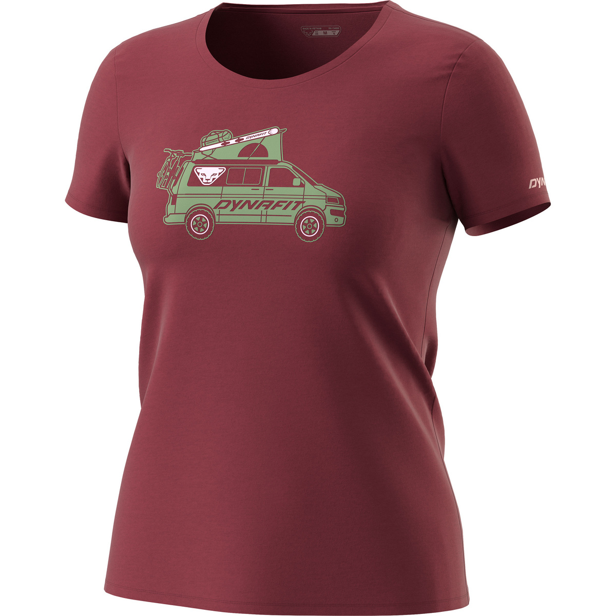 Dynafit Damen Graphic CO T-Shirt (Größe XS, rot)
