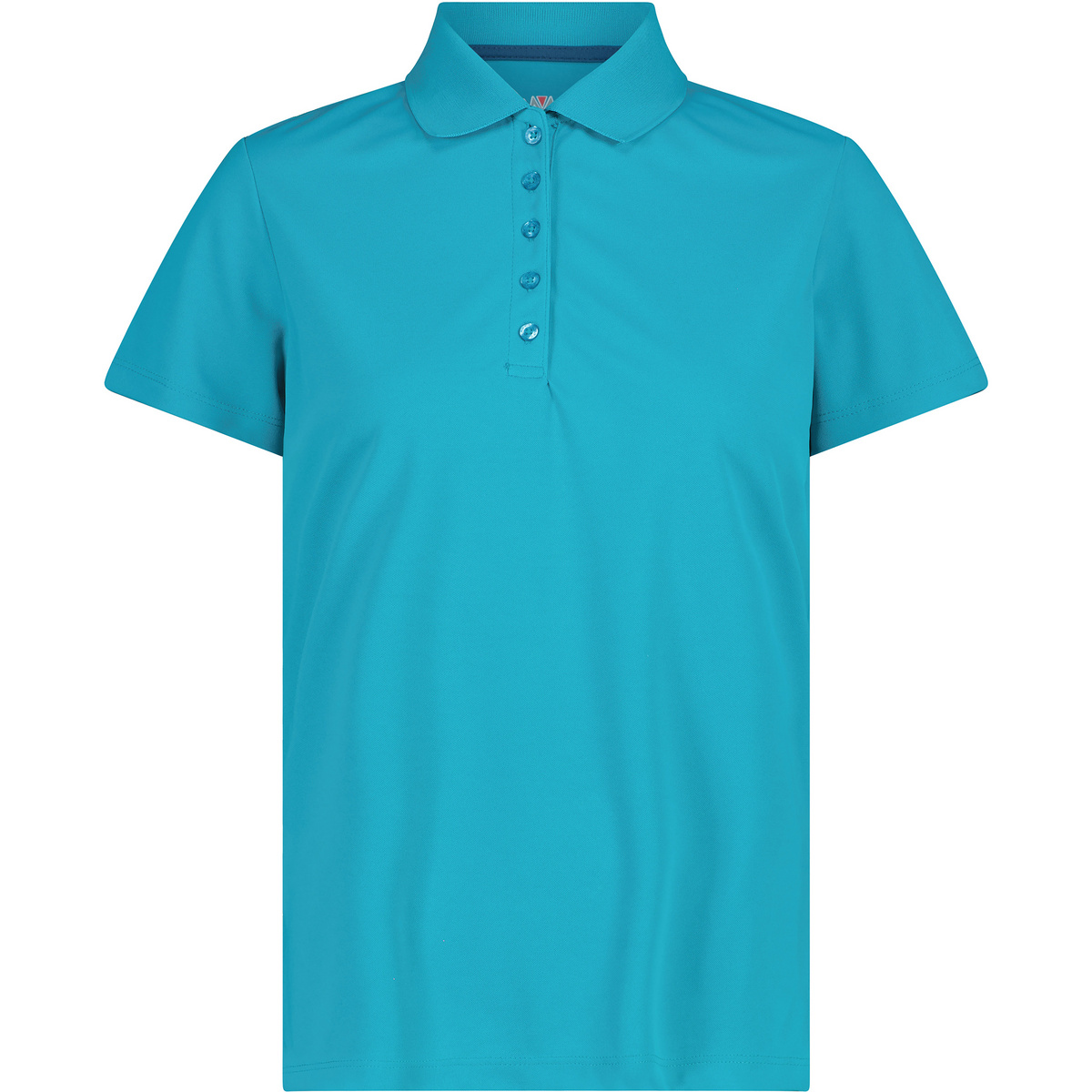 CMP Donna Maglietta polo (Taglia L, Blu)