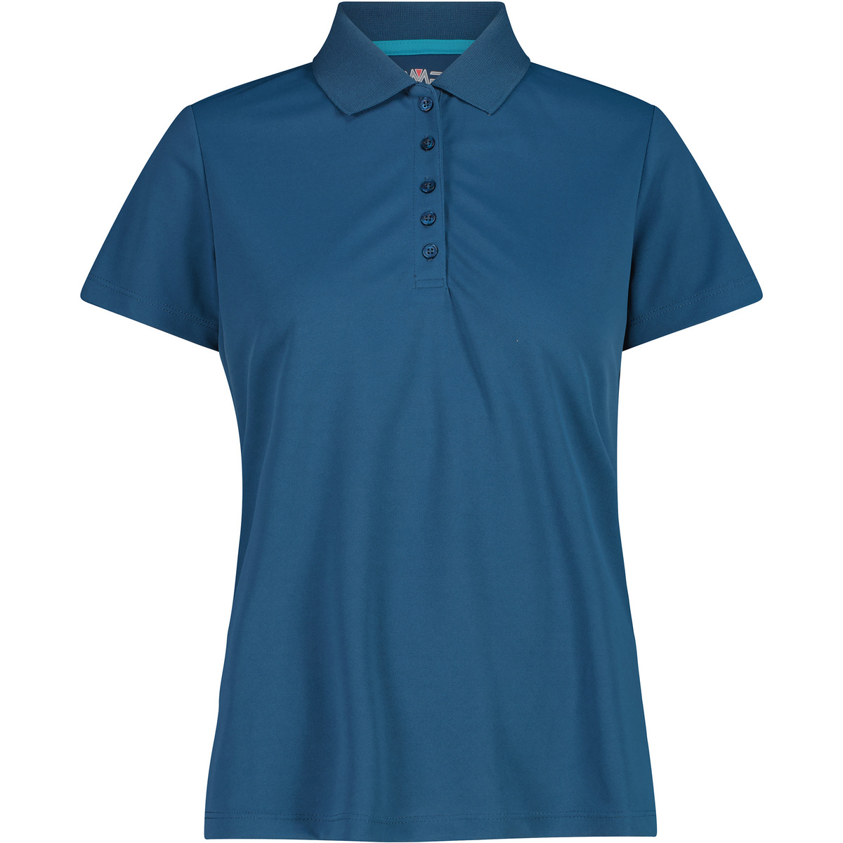 CMP Donna Maglietta polo (Taglia XS, Blu)