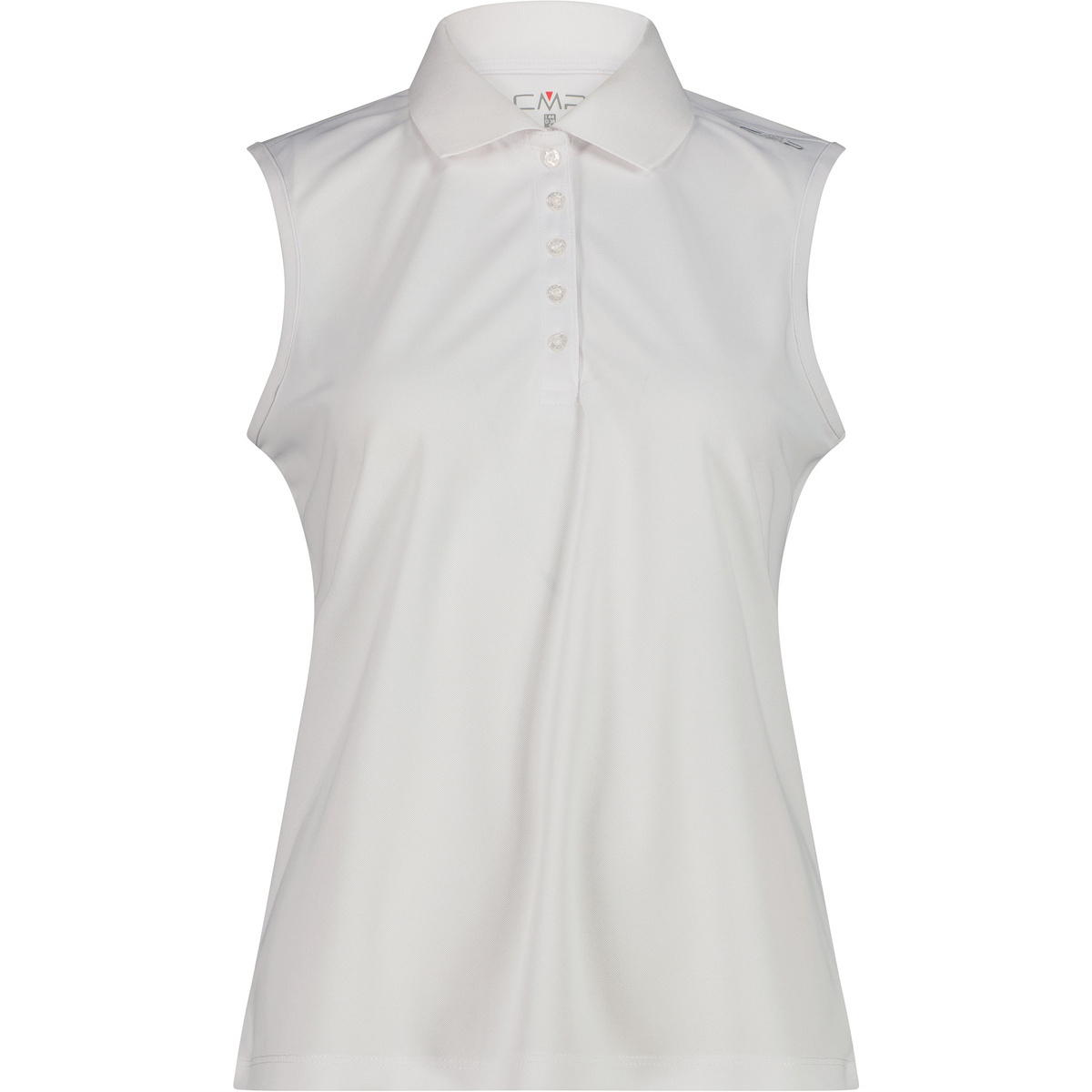 CMP Damen Funktions Polo Top (Größe S, weiss)
