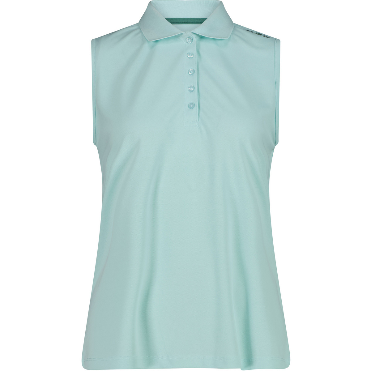 CMP Donna Maglietta polo funzionale (Taglia 3XL, Turchese)