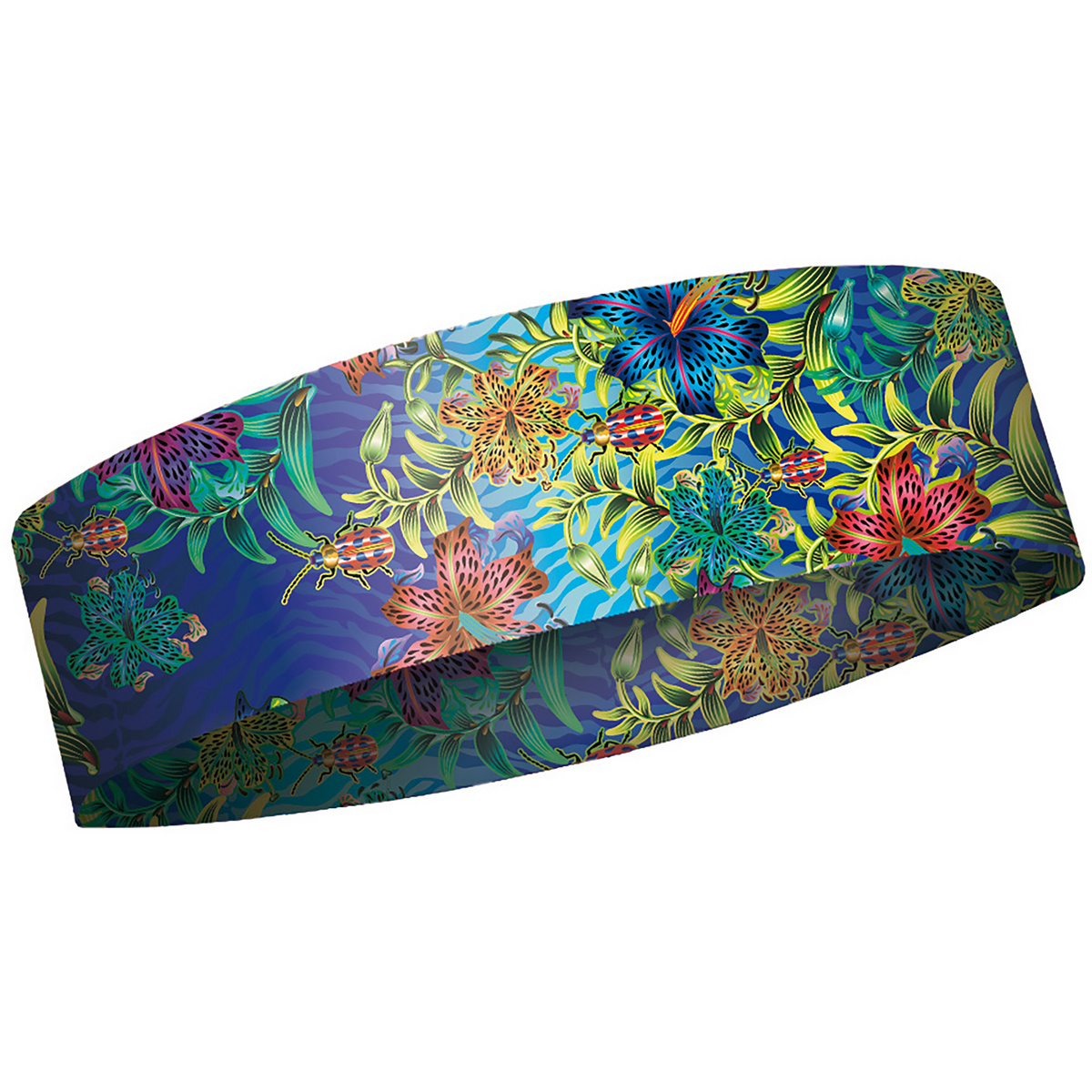 MATT Damen Catalina Estrada Narrow Stirnband (Größe ONE SIZE, blau)