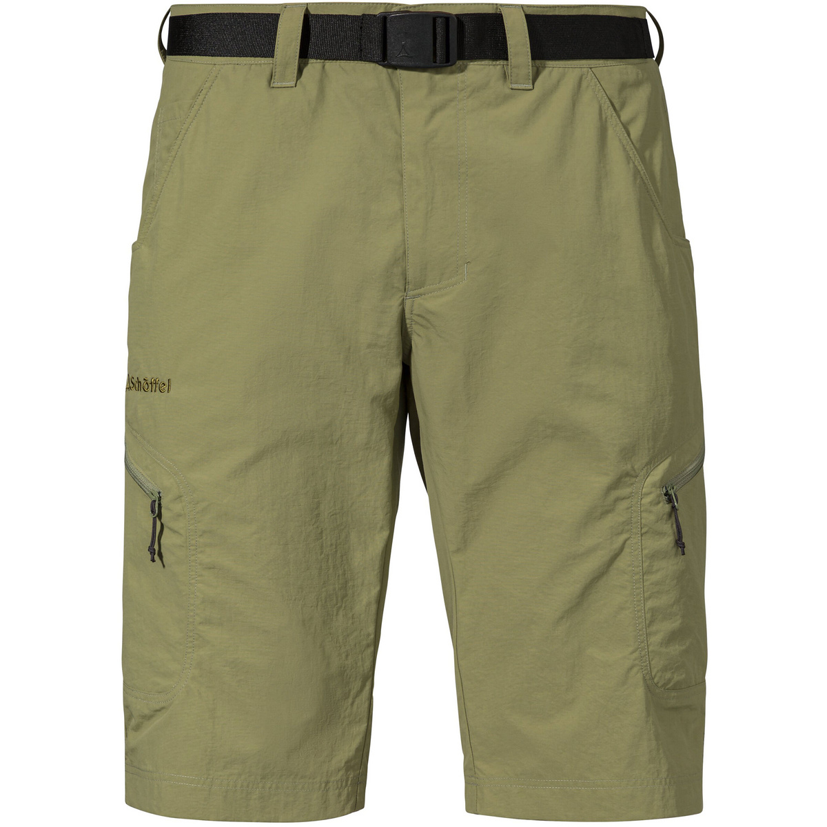 Schöffel Uomo Pantaloncini Silvaplana2 (Taglia L, Verde oliva)