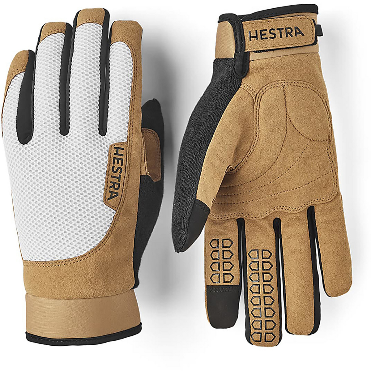 Hestra Guanti Bike Long (Taglia 6, Bianco)