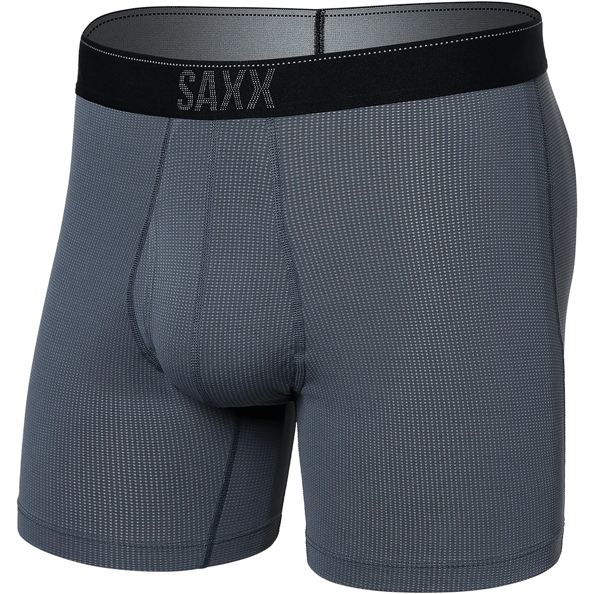 Saxx Underwear Herren Quest Boxer (Größe M, grau)
