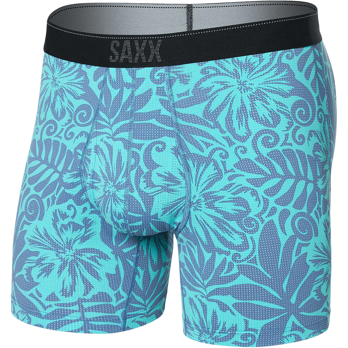 Saxx Underwear Uomo Boxer Quest (Taglia S, Blu)