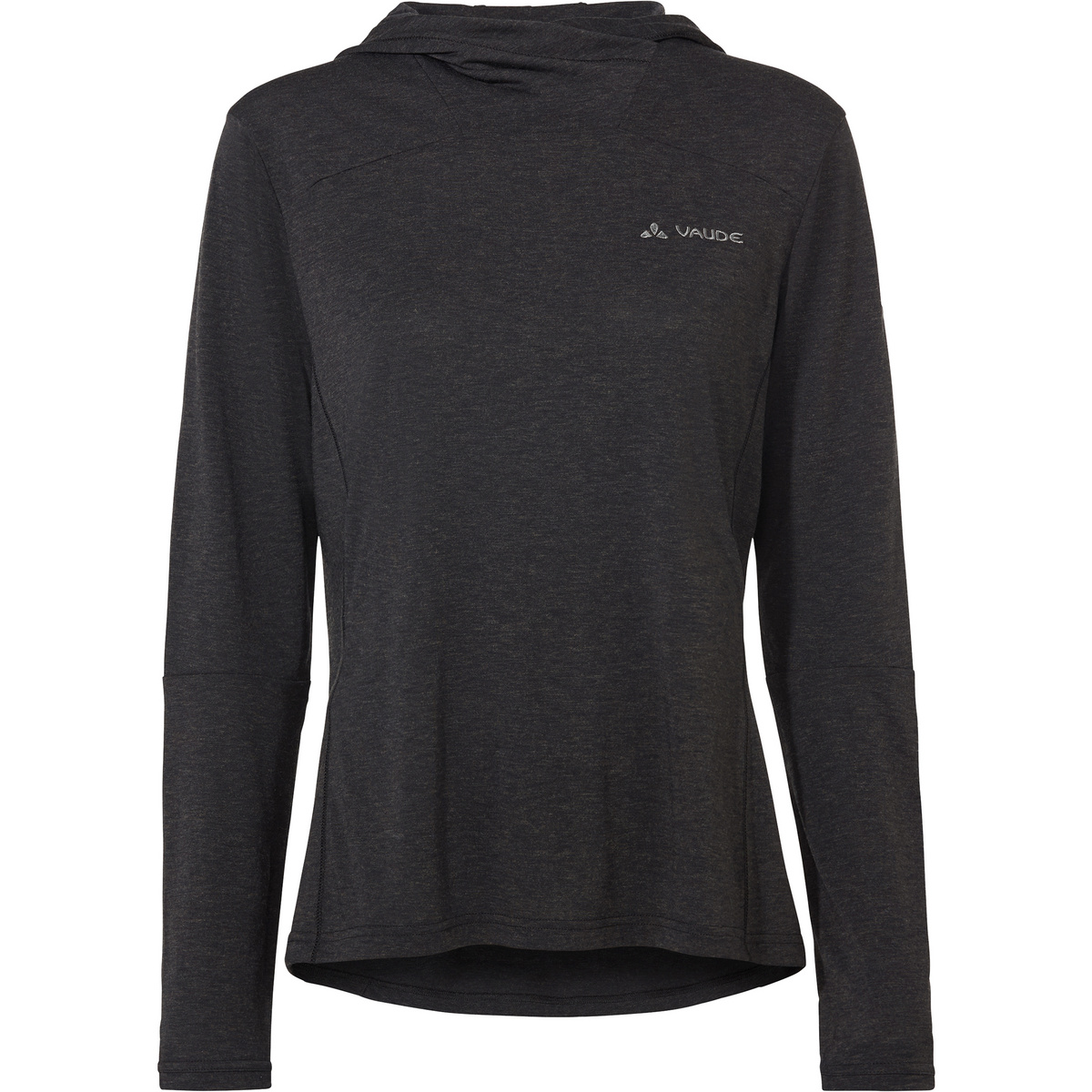 Vaude Donna Felpa con cappuccio Tremalzo (Taglia S, Nero)