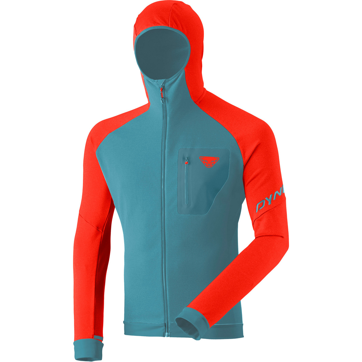 Dynafit Herren Radical PTC Jacke (Größe S, orange)