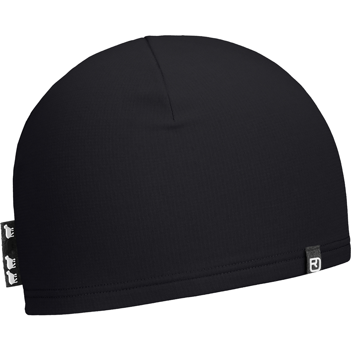 Ortovox Berretto Fleece Light (Taglia ONE SIZE, Nero)